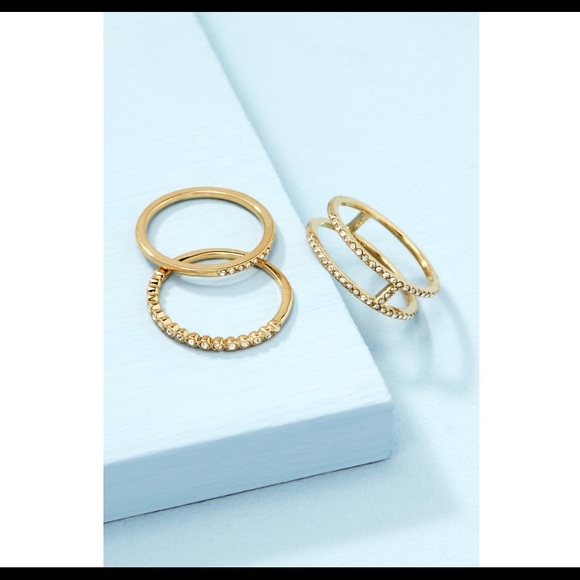 Stella & Dot/ Gold Stacking Ring - Picture 3 of 4